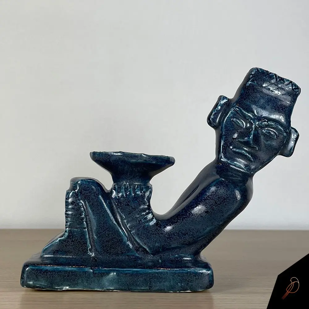 Wierookhouder (donkerblauw)