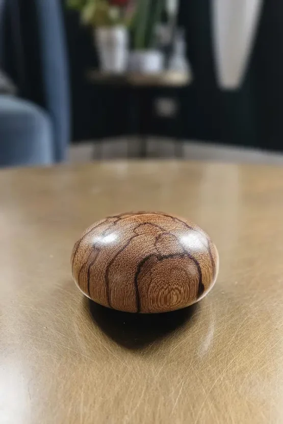 Familie (uit)deel mini urn (Marble-Wood)