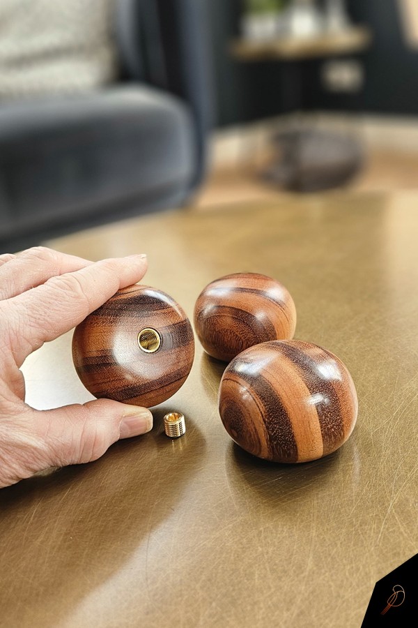 Familie (uit)deel mini urn (Tiger-Wood)